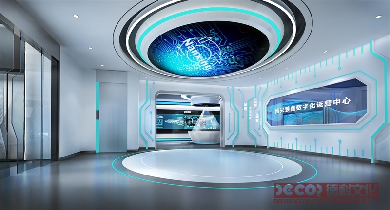 企業(yè)展廳設(shè)計中的流通空間標準尺寸是多少？ ?